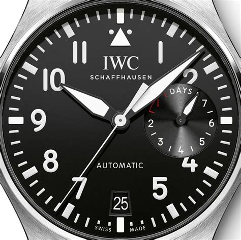 iwc fliegeruhr big pilot|iwc pilot watch history.